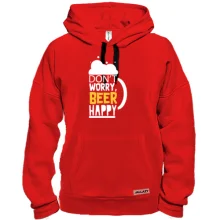 Толстовка Don`t Worry, Beer Happy